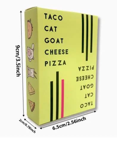 Настольная игра Taco Cat Goat Cheese Pizza на английском языке