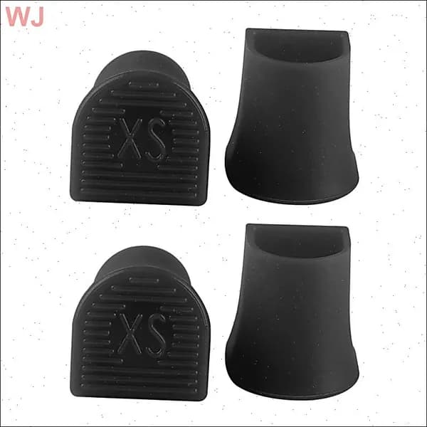 Противскользящие накладки на каблук, Черный - Код XS