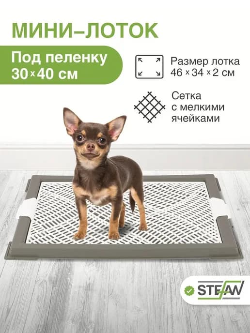 Туалет лоток для собак мелких пород под пеленку
