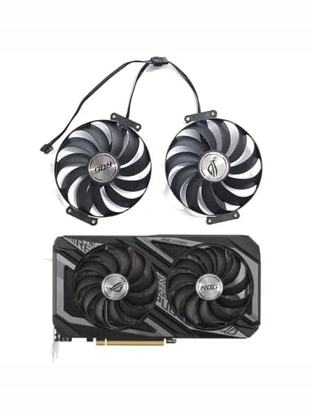Вентиляторы 95 mm для видеокарт ASUS ROG STRIX 6600 XT