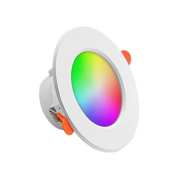 Светодиодный встраиваемый светильник с Bluetooth, RGB и регулируемой цветовой температурой, 10 Вт, цоколь E27