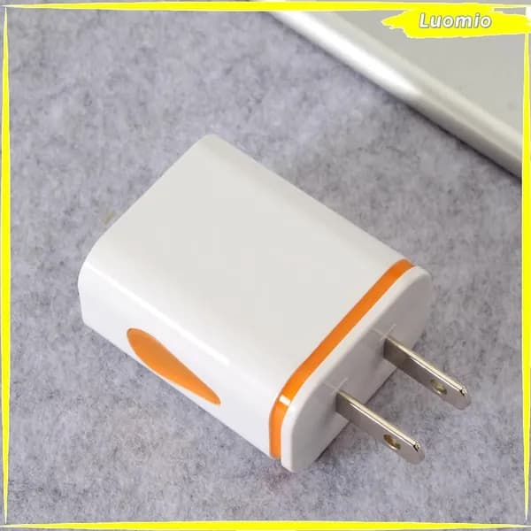 Настенное зарядное устройство USB Стандартный оранжевый цвет в США
