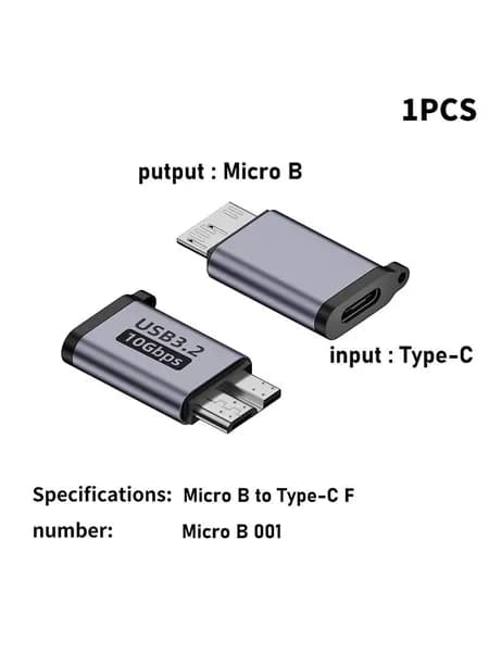 Адаптер type-c на microB