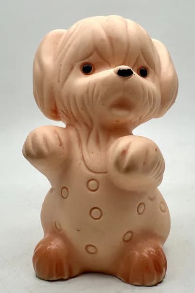 Игрушка ЩЕНОЧЕК 13,5 см резина 1970-е гг СССР