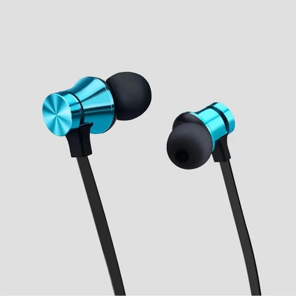 Наушники беспроводные, Bluetooth, синий