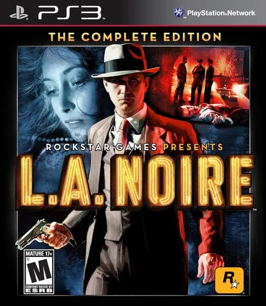 Игра L.A Noire. Издание на диске. Английский язык на ps3.