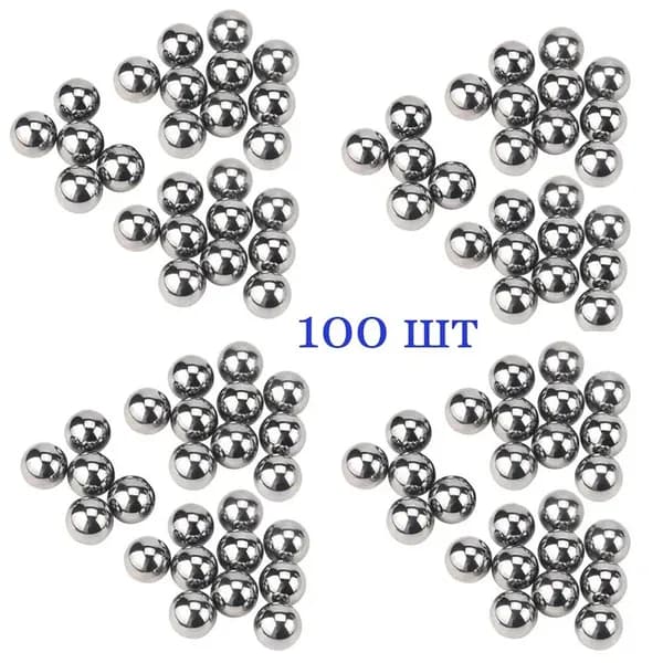 Шарики стальные 2.381 мм., подшипниковые металлические, (100 шт.)