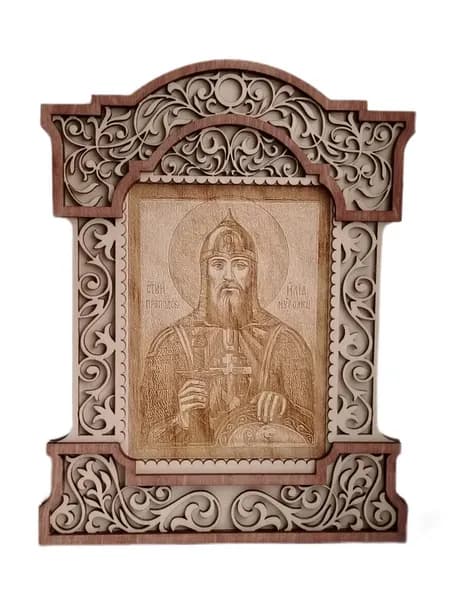 Икона Илья Муромец 24*18 5см