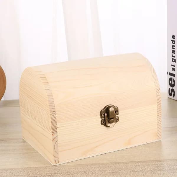 Коробка Для Удобства, Неоконченная, Из Дерева, 1 Штука