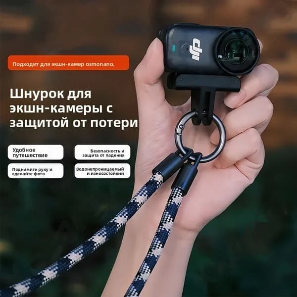 Ремень для камеры ,темно-синий