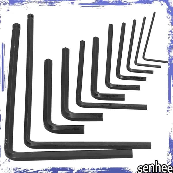 Набор инструментов для гитар, 11pcs, прочный и удобный шестигранный ключ