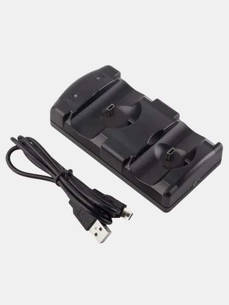 Зарядная станция двойная для джойстиков DualShock 3, PS3, Playstation 3