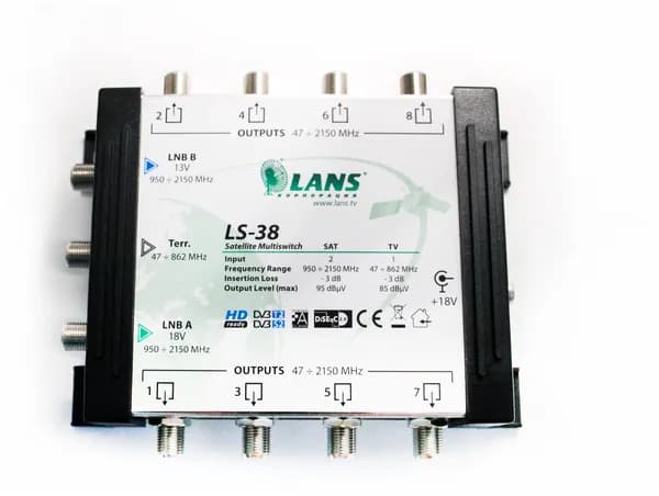 Мультисвитч LANS LST - LS38