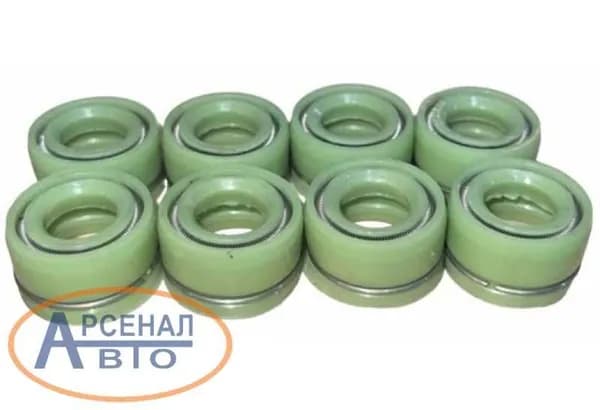 Колпачок маслосъемный Ямз (8шт) силикон зеленый 236-1007262