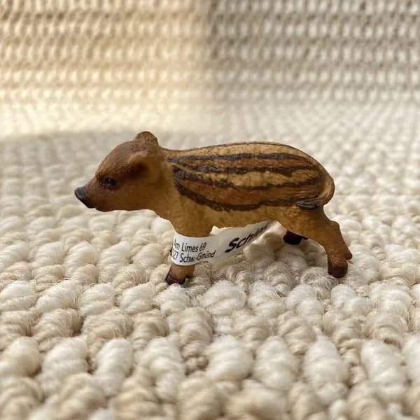 Фигурки диких животных Schleich лев, слон, бегемот, жираф, белый медведь, тигр, кабан