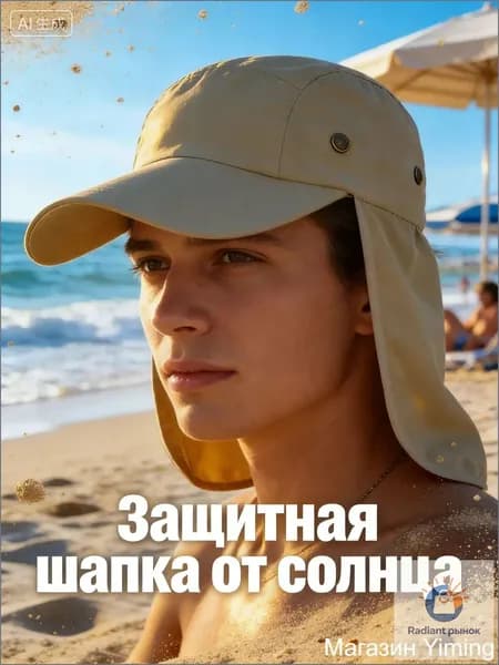 Шапка для рыбалки и охоты Защита от солнца