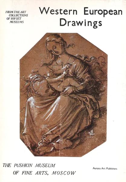 Western European Drawings / Рисунки западноевропейских мастеров (набор из 16 открыток)