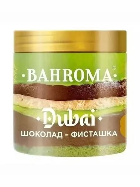 Мороженое пломбир Bahroma Dubai Дубайский шоколад фисташка 320 г