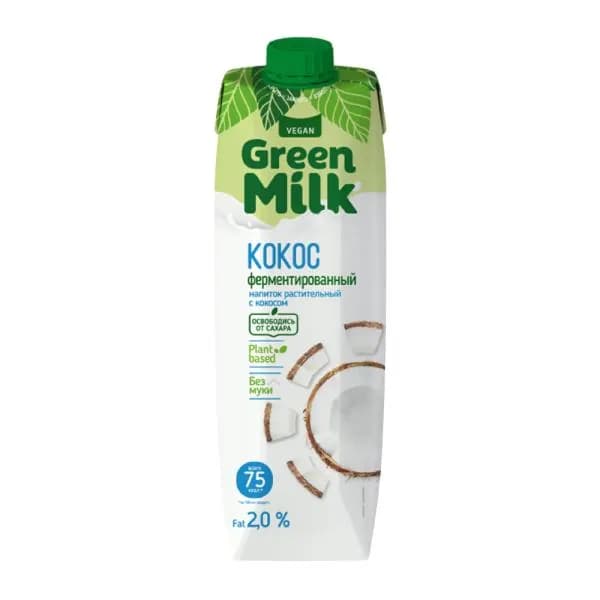 Напиток Green Milk ячменно-нутовый кокос 1л