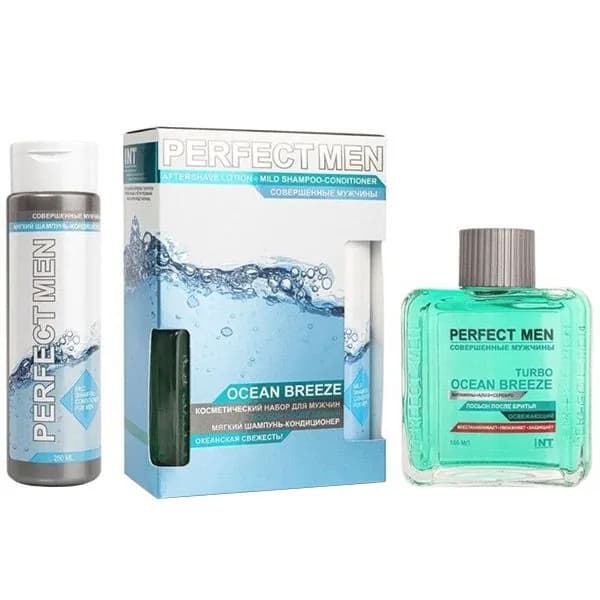 Perfect Men Набор Ocean Breeze (шампунь250мл +лосьон после бритья 100мл/