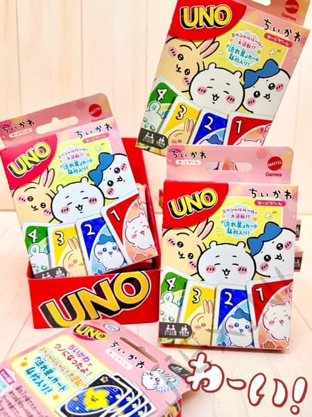 Кобрендовая карточная игра UNO от Chikawa, Подходит для игры 2-10 человек, Семейная вечеринка, Праздничная развлека