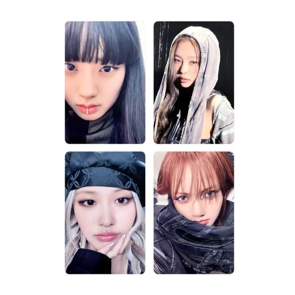 Карточки BLACKPINK k-pop карточки коллекционные BP LISA ROSE JINNIE JISOO Фотокарточки 54 * 86 мм 4 шт