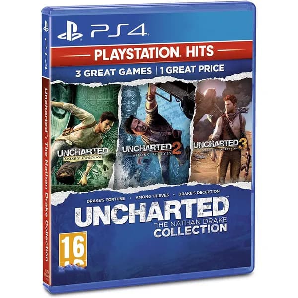 Видеоигра Uncharted: Натан Дрейк. Коллекция PS4/PS5 Издание на диске, русский язык.