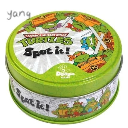 Настольная игра Доббль/ Дубль Spot it! Turtles - отличное развлечение для всей семьи и забавный подарок на Рождество!