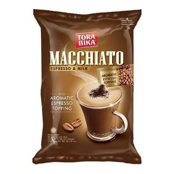 Кофейный напиток Torabika Macchiato Espresso&Milk растворимый 24 г