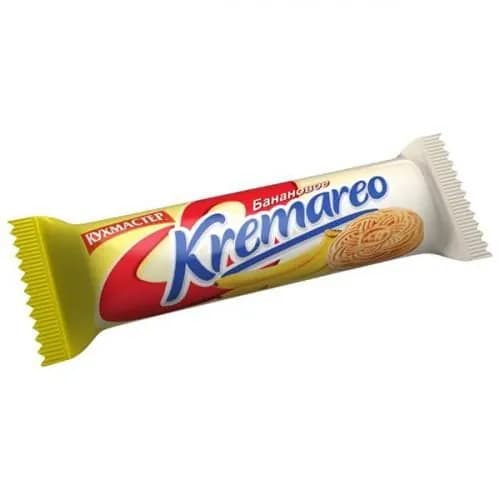 Кухмастер Печенье сахарное Kremareo банановое, 100 г