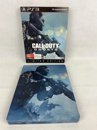Видеоигра Call Of Duty Ghosts Hardened Edition. Издание на диске. Английский язык на ps3.