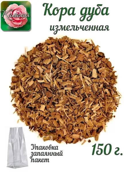 Кора дуба измельченная