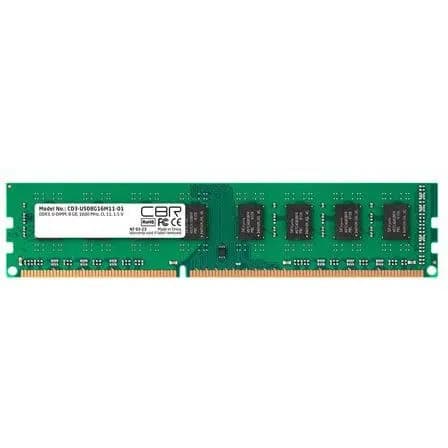 CBR Оперативная память DDR3, 1600 МГц, 1 x 8 ГБ (CD3-US08G16M11-01)