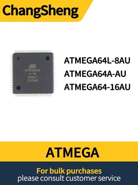 1 штука/партия ATMEGA64-16AU QFP64