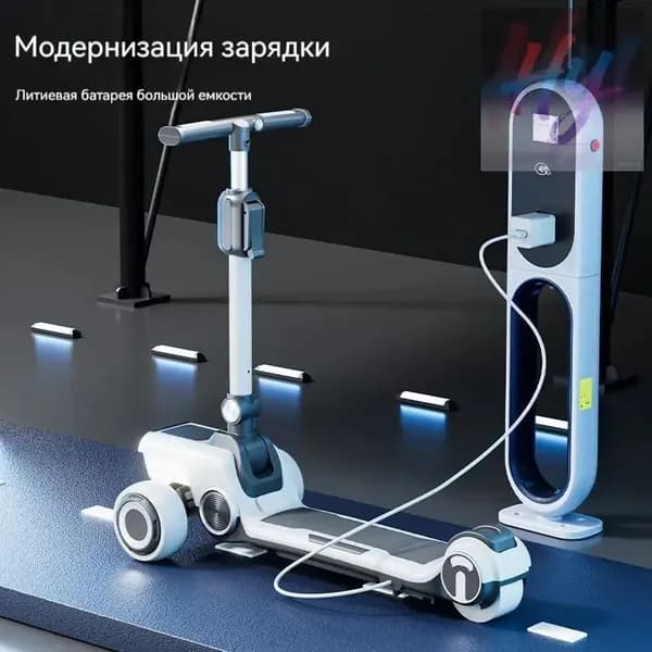 Электросамокат mzm-20260511103954923, серый металлик