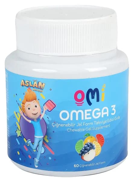 Жевательные капсулы с Омега-3 Omi, 60 шт