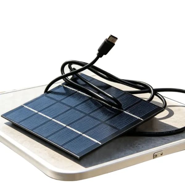 Солнечная панель 1,5 Вт, 5 В, USB-C, 100 100 мм