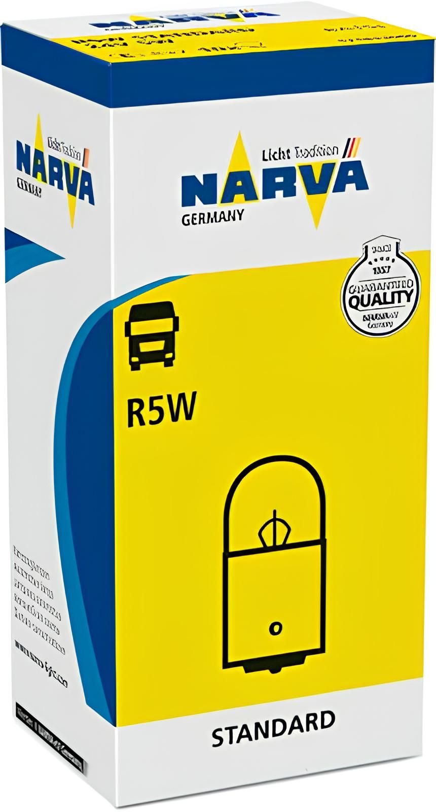 Лампа 24V BA15s R5W (NARVA)