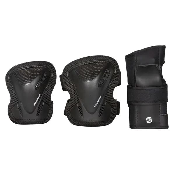 Защита Для Роликов (3 Элемента) Powerslide Basic Adult Set Black (Us:m)