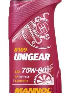 Масло Mannol трансм.75w80 1л (8109) Unigear Extra