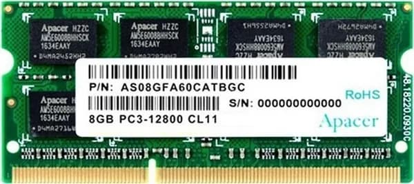 Apacer Оперативная память DDR4, 2666 МГц, 1 x 8 ГБ (DS.08G2K.KAM)