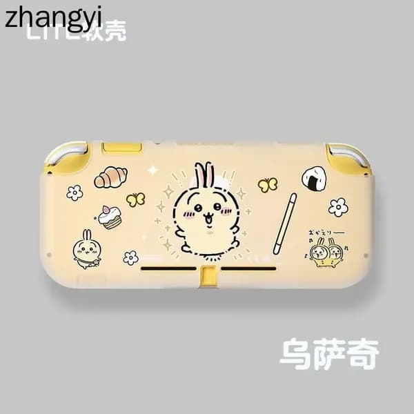 Защитный чехол полуобъемный для Nintendo Switch Lite: тематический дизайн с Chiikawa (Чикава) из аниме Chiikawa
