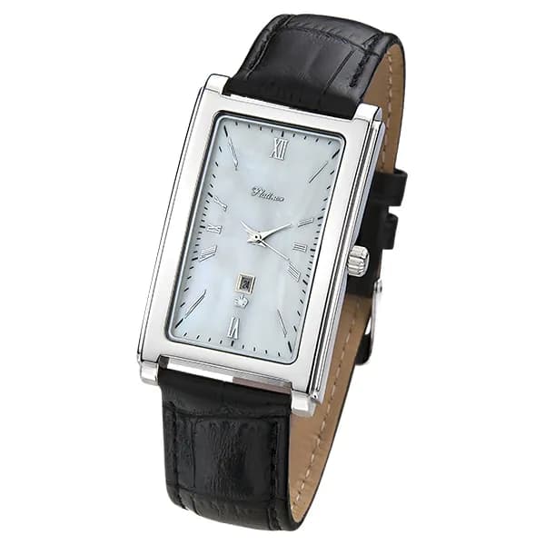 Мужские серебряные часы Platinor Мюнхен, арт. 48500.315