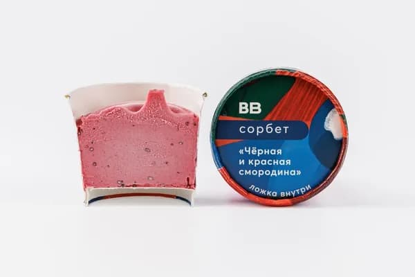 Сорбет "Черная и красная смородина", 75 г