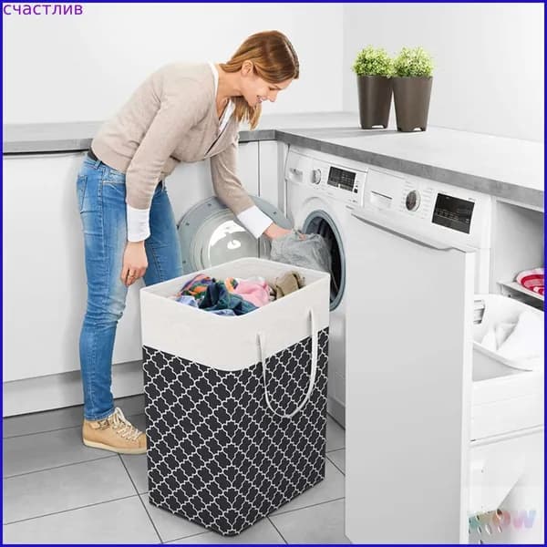 Корзина для белья 72 л 1 шт