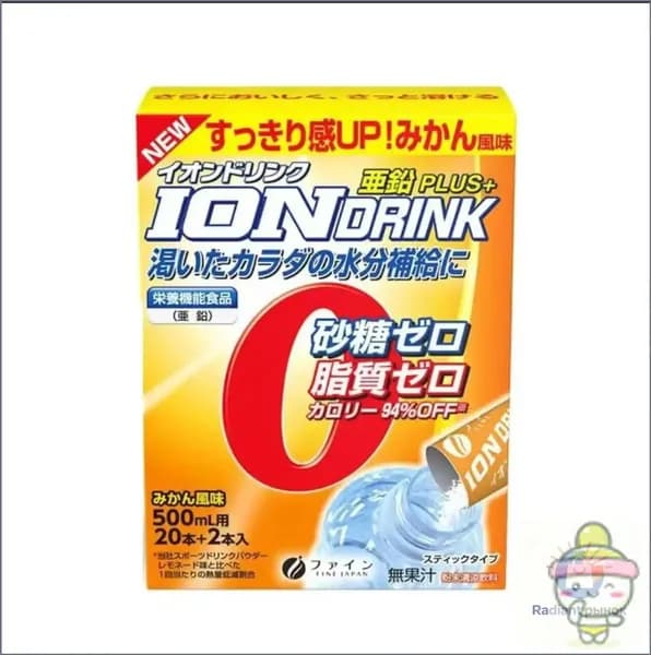 Изотоник Fine Japan / Калий, кальций, магний / 22 стика без сахара-ZCM11