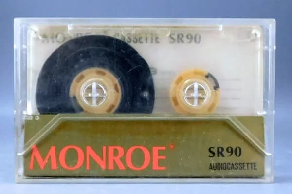 Винтаж Аудиокассета Monroe SR 90 с записью