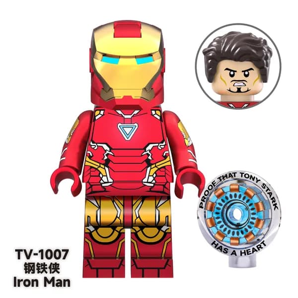 Минифигурка Железный человек Marvel совместимая с лего TV1007