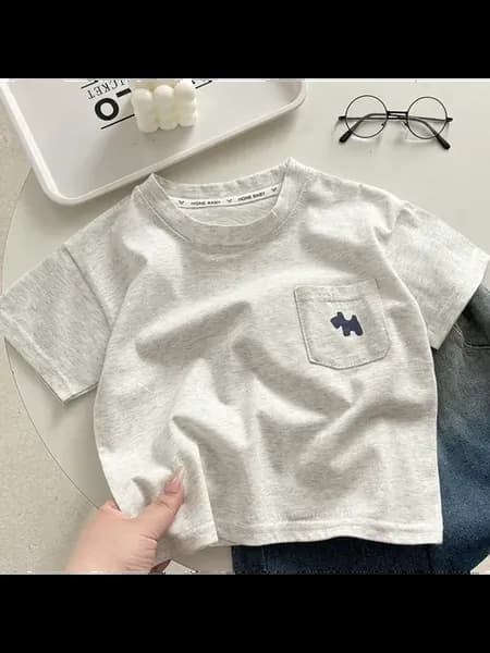 Sonkpuel спортивная футболка из хлопка для детей 4-6 лет