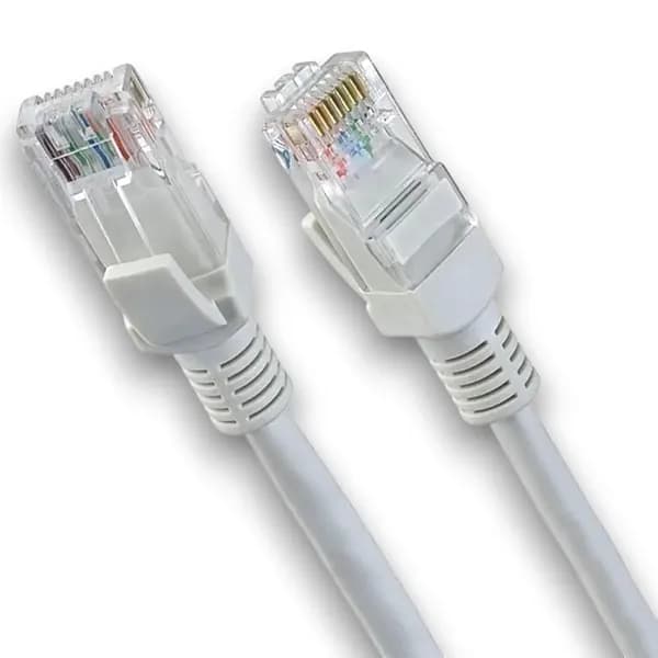 Кабель патчкорд RJ45 Perfeo UTP4 Cat5e 5m, серый P6005
